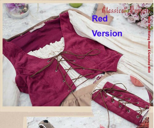 Костюм Красной Шапочки — Одежда и обувь для кукол своими руками: фото