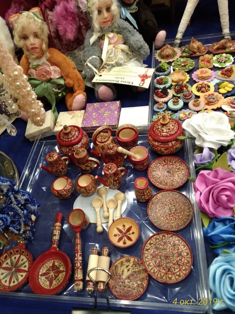 XV Международный Салон Авторских кукол на Тишинке моими глазами. Часть II