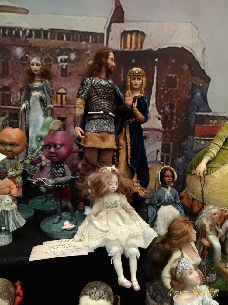 XV Международный Салон Авторских кукол на Тишинке моими глазами. Часть III, завершающая