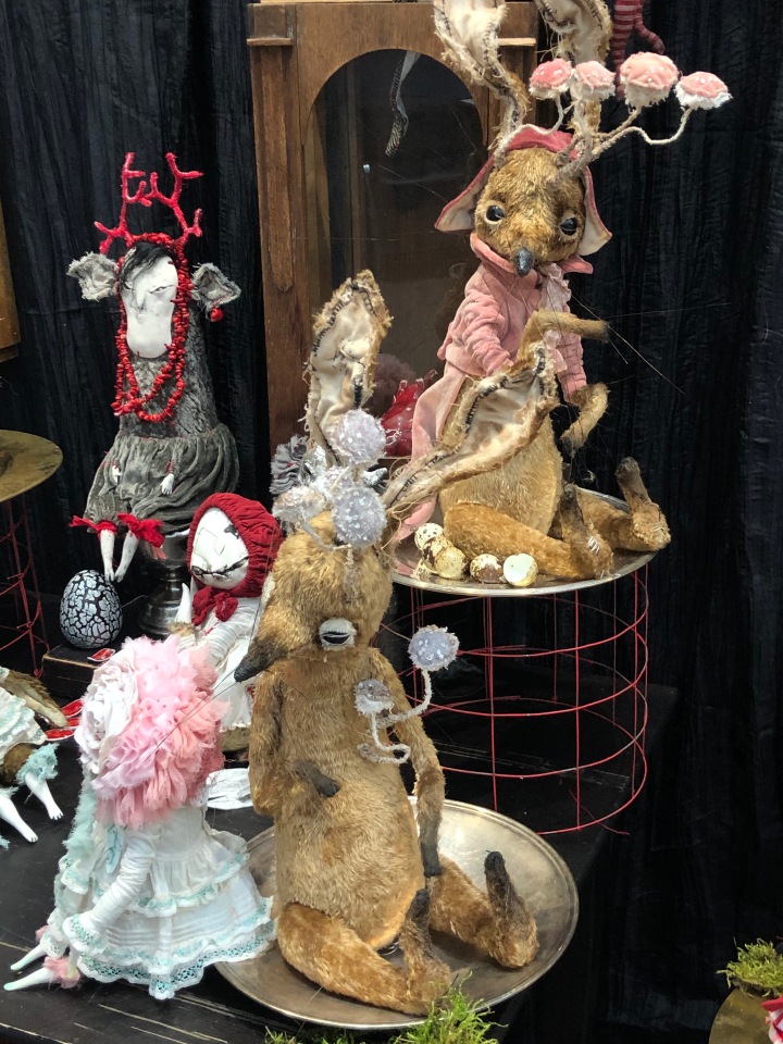 "Искусство куклы" 2019 - приглашаю прогуляться по выставке... ч.2