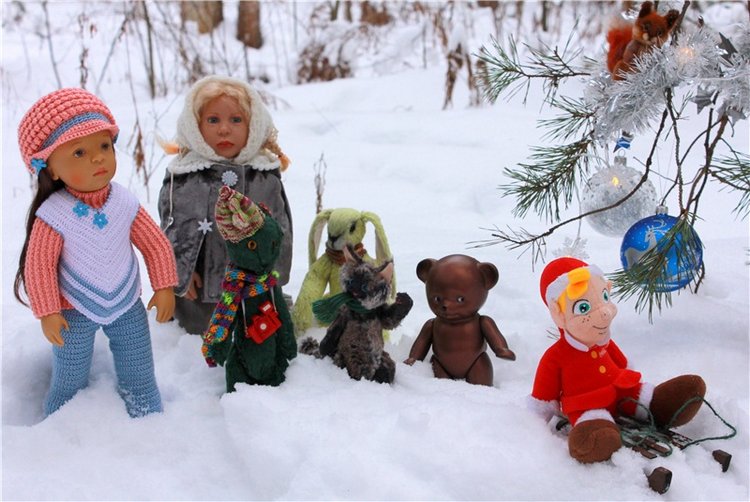 Авторские игрушки Юлии Красногорской