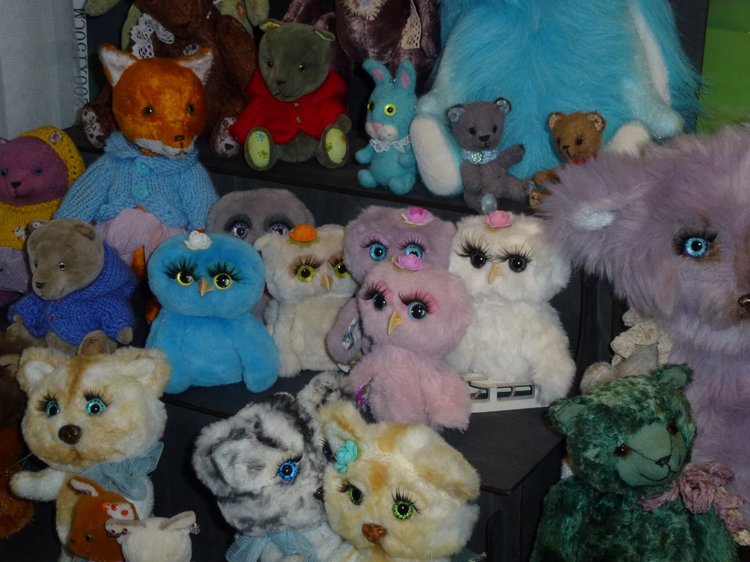 X Юбилейная выставка - Искусство Куклы (Гостиный Двор - 2019) - ЁЖИКИ и СОВУШКИ