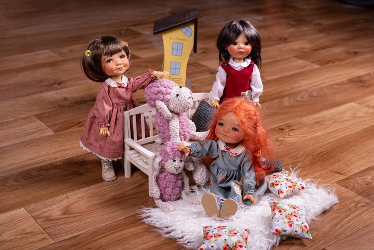 Такая разная любовь — Куклы Meadow dolls (Медовушки): BJD (БЖД)