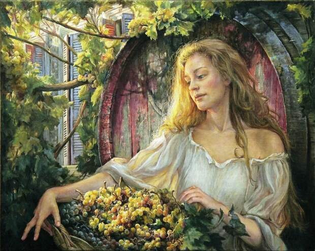 Линка и Иришка - сборщицы винограда | Бэйбики Линка и Иришка - сборщицы винограда