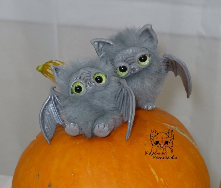 Летучие мышки летят на хеллоуин (фото 4)
