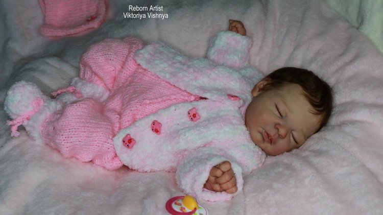 Гретточка... куколка реборн Виктории Вишни