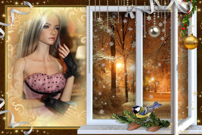 Изабель и Бианка готовятся к встрече Нового года