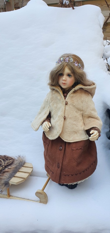 Розочка на снегу — Куклы Dollshe Craft (Доллше): BJD (БЖД) (фото 4)