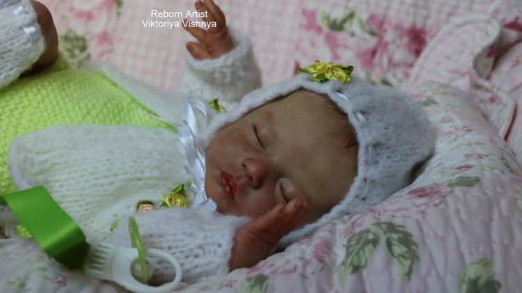 Далила... малышка реборн Виктории Вишни | Бэйбики Далила... малышка реборн Виктории Вишни