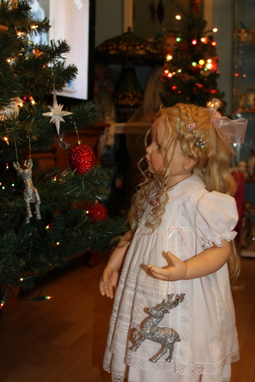Новогодняя елка с моими куклами от Hildegard Gunzel