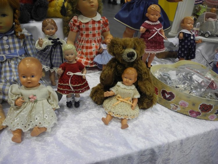 Выставка кукол и мишек в Мюнстере, Германия 28.04.2018-29.04.2018 год Часть первая