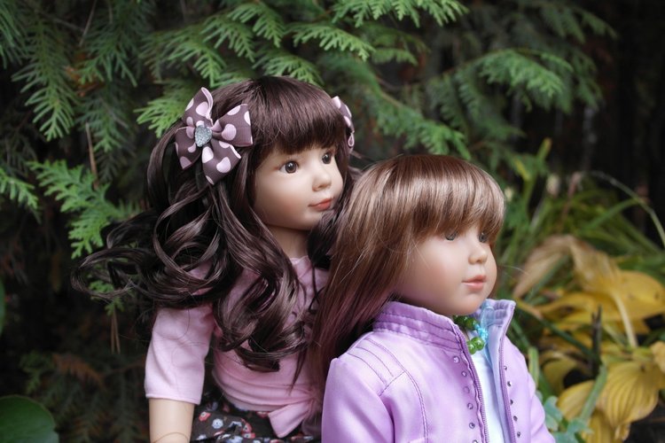 Осенний день Юляши и Бьорк