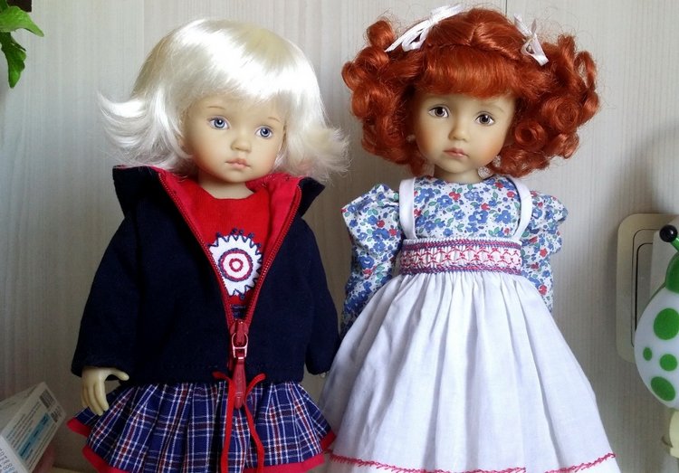 Ура! Сестрёнка приехала! Куколки от Dianna Effner Boneka