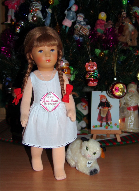 Катрин. Katrin, Stoffpuppe Doll, Kathe Kruse