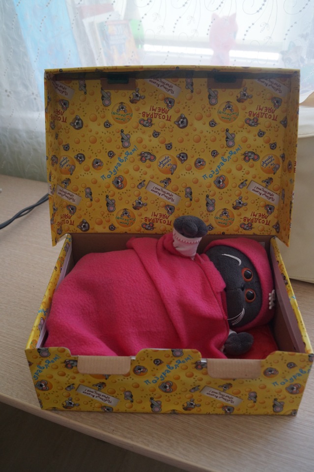 Как Агаша Басика сшила — Кот Басик