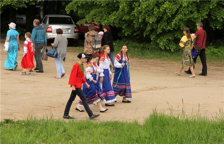 "Троицкие гуляния" в Василёво, 2017 год. Архитектурно-этнографический музей под открытым небом "Василёво" (фото 6)