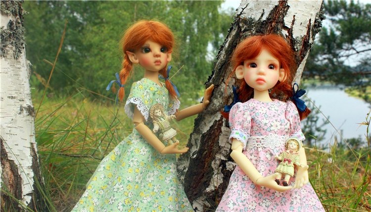 Летняя Фантазия — Куклы Kaye Wiggs (Кайе Виггс): авторские BJD (БЖД)