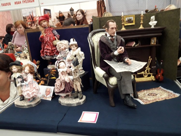 XV Международный Салон Авторских кукол на Тишинке моими глазами. Часть III, завершающая