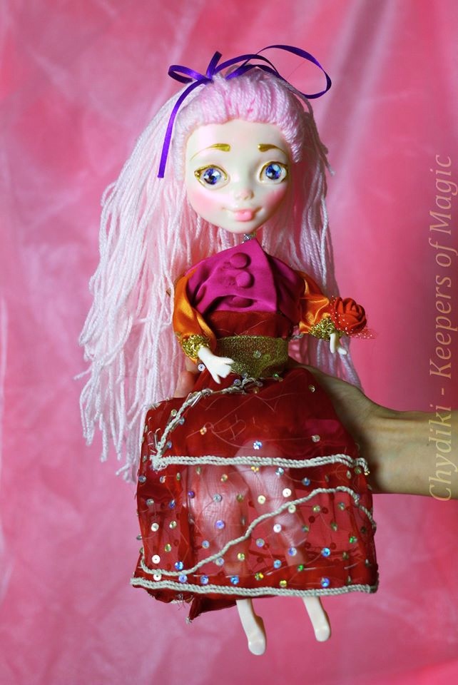 Chydiki - Fairy OOAK Art dolls, artist collectible fantasy clay toys - 6