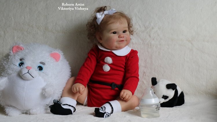Моя Мэдди... Куколка реборн Виктории Вишни