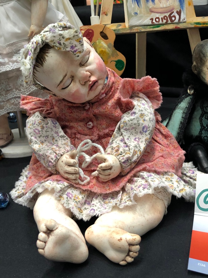 "Искусство куклы" 2019 - приглашаю прогуляться по выставке... ч.3 | Бэйбики "Искусство куклы" 2019 - приглашаю прогуляться по выставке... ч.3