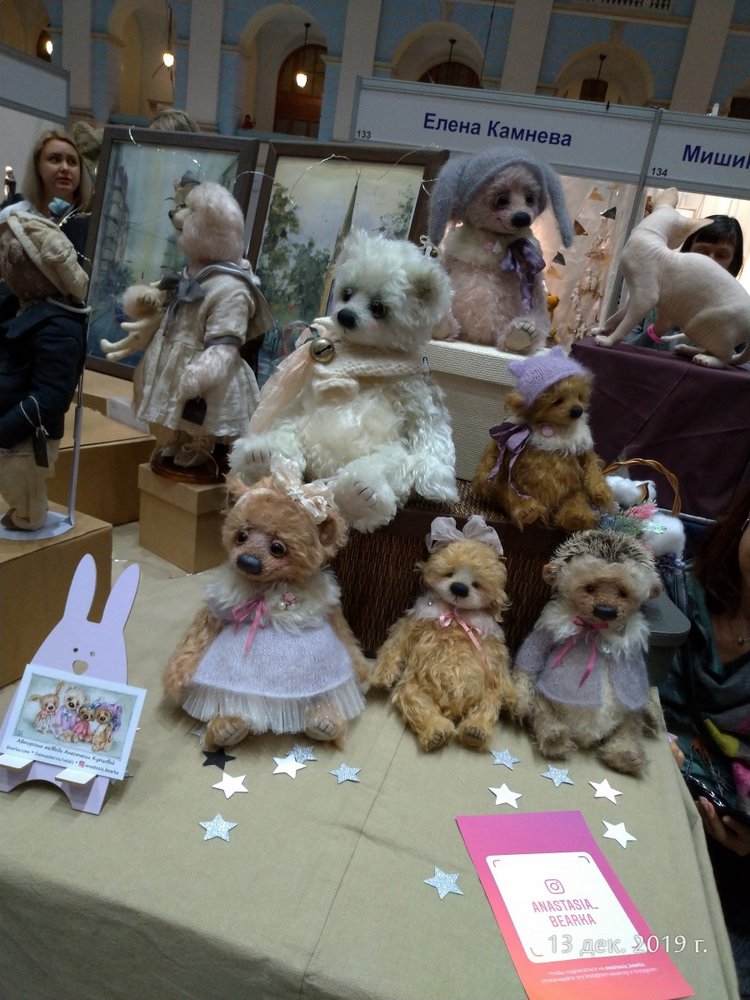 X Международная выставка "Искусство куклы" в Гостином дворе. Часть 2