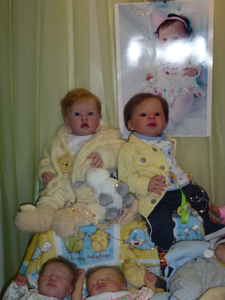 X Юбилейная выставка - Искусство Куклы (Гостиный Двор - 2019) - Реборны (фото 9)