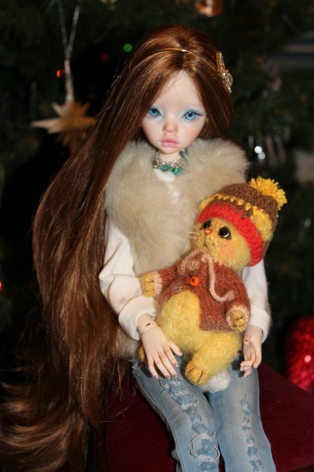 Праздничная история с моими девочками BJD