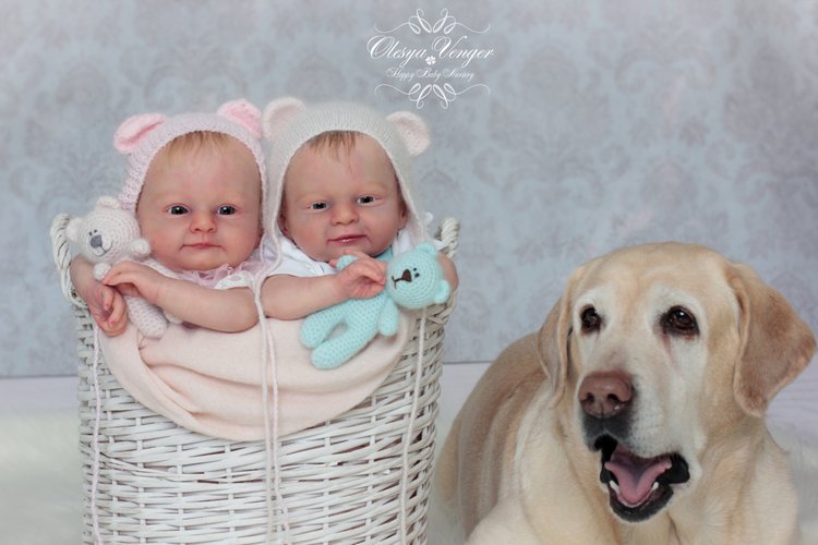 Прототипы Марк и Мэри от Ольги Ауэр ( Marc and Mary by Olga Auer). Куклы реборн Олеси Венгер