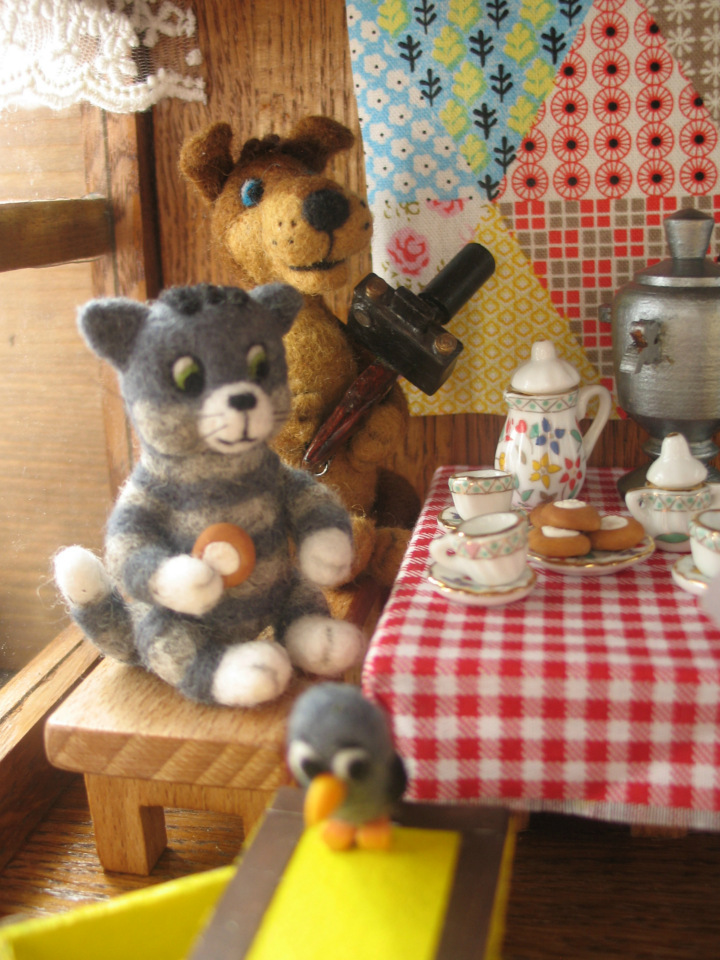 Авторский светильник Дом в Простоквашино (фото 5)