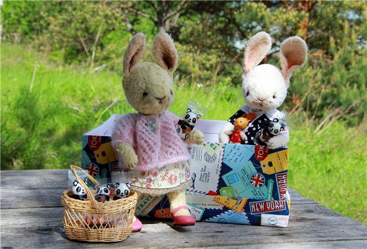 Заюшка Таточка. Авторская ручная работа Труничевой Ирины