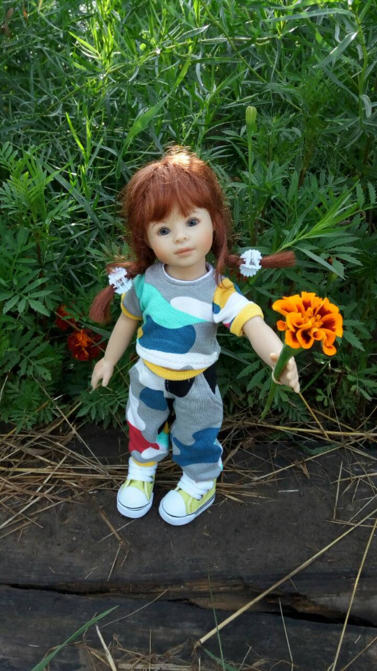 Наше лето. Коллекционная кукла Светочка Heidi Piusczok