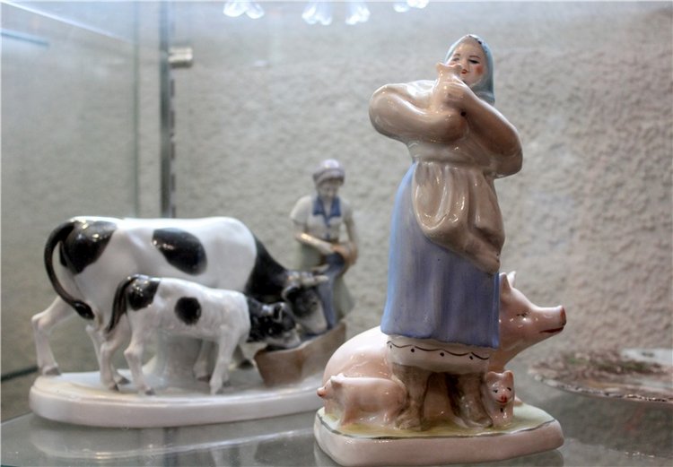 Старица, Музей фарфора — Фарфоровые статуэтки и фигурки: винтаж (фото 10)