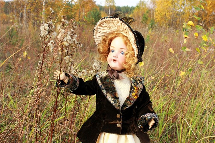Кейт - Девочка Осень — Антикварные куклы Armand Marseille (AM): молд 390
