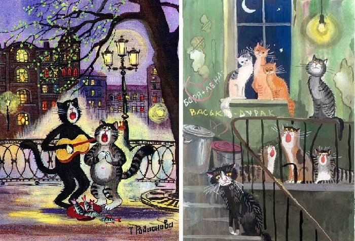 Пушистые хвостатые друзья Татьяны Родионовой