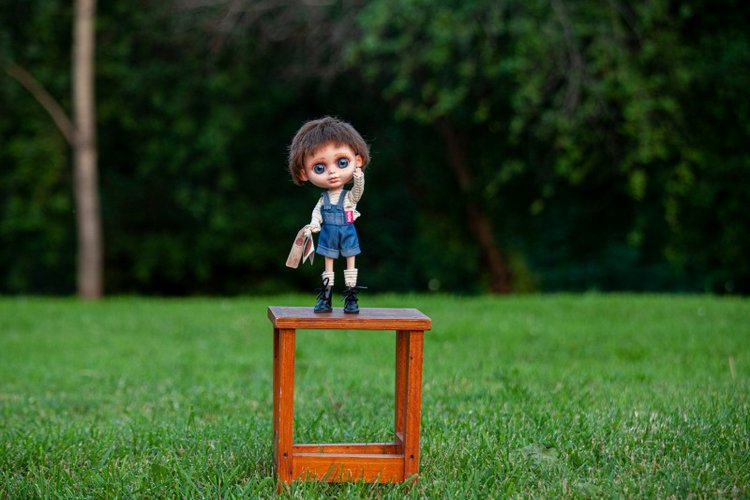 В гостях у STEPHA dolls! Biggers, Миниамигес, Вестида де Азул (фото 2)