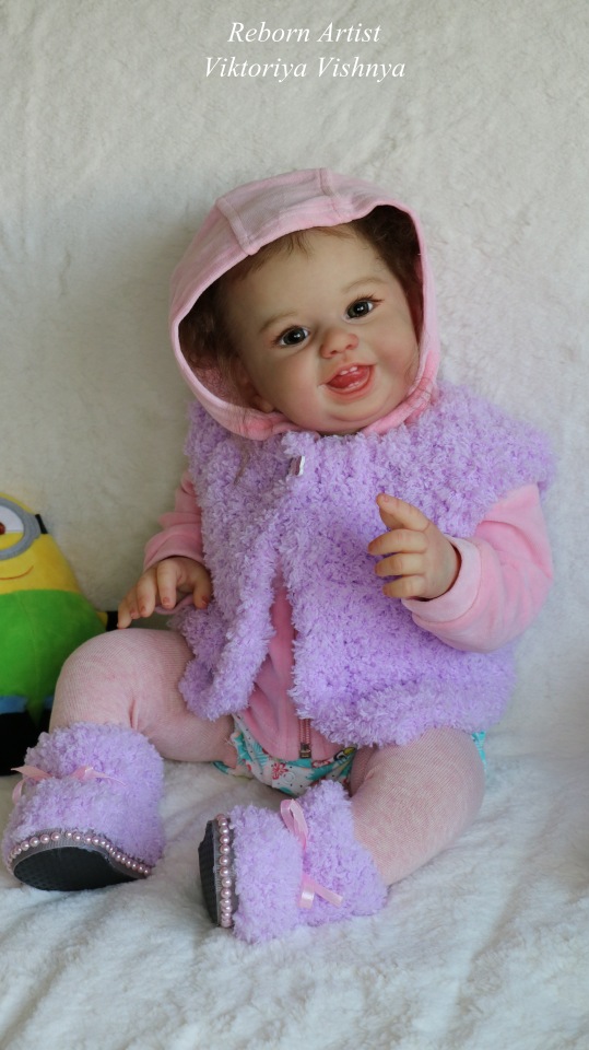 Малышка Хулиганка... куколка реборн Виктории Вишни