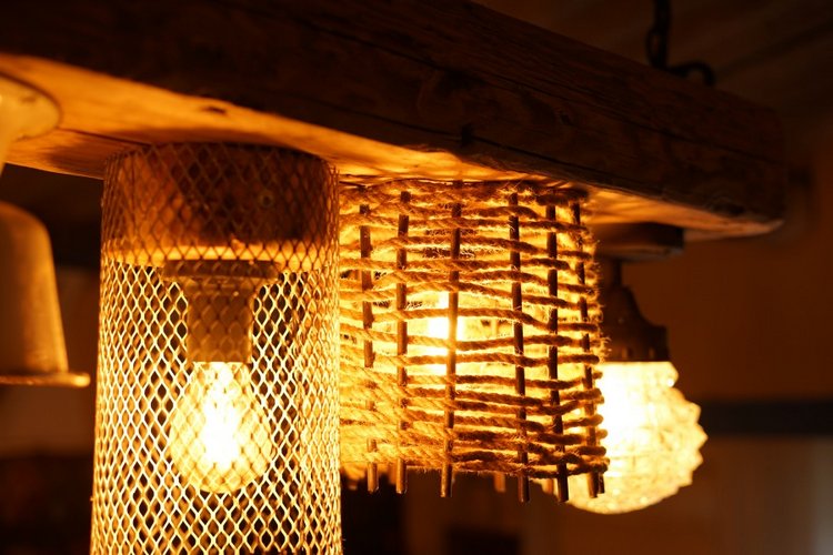 Люстра в стиле Wabi- Sabi (фото 10)