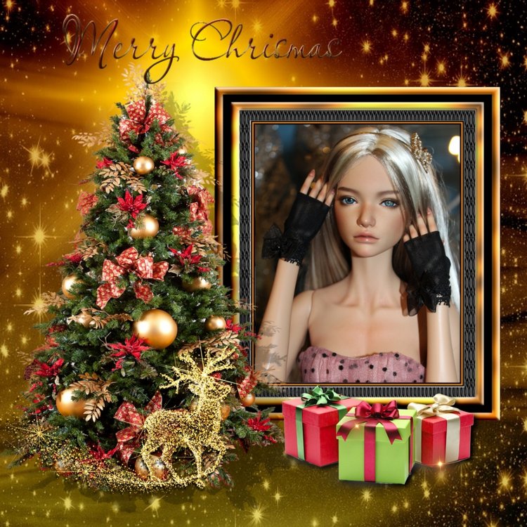 Изабель и Бианка готовятся к встрече Нового года