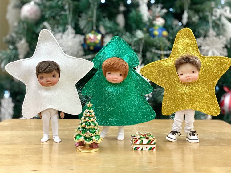 Наш новогодний утренник — Фотоистории с куклами BJD (БЖД): сериалы