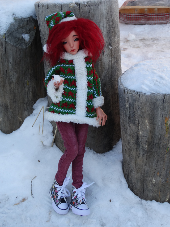 Зимне-новогодние фото Коти