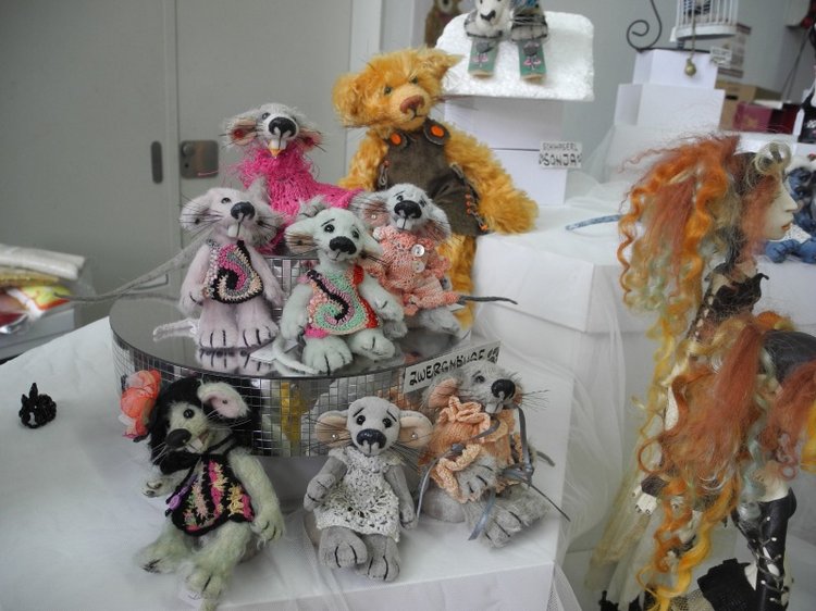 Выставка кукол и мишек в Мюнстере, Германия 28.04.2018-29.04.2018 год Часть первая