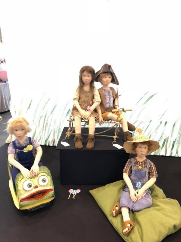 Выставка кукол и мишек в Мюнстере, Германия 28.04.2018-29.04.2018 год часть вторая