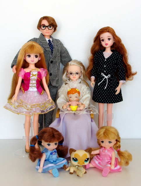 Наши куколки Такара - Ликка, eë семья и друзья (фото 9)