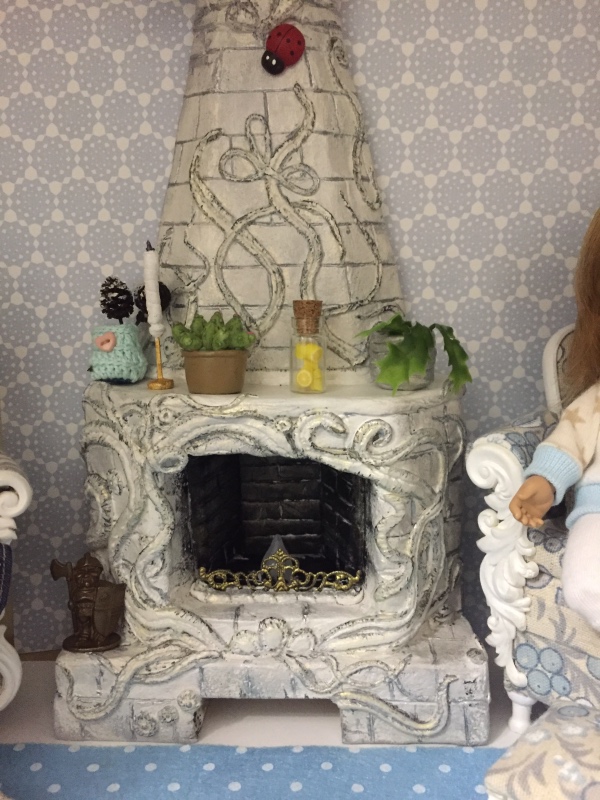 Вот такой вот был камин — Мебель для кукол и домиков: фото (фото 5)
