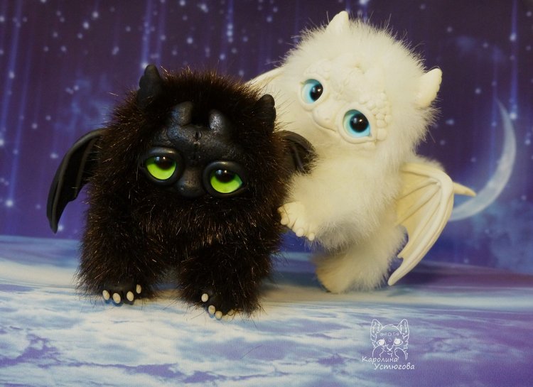 Драконы Дневная и Ночная Фурии (фото 8)