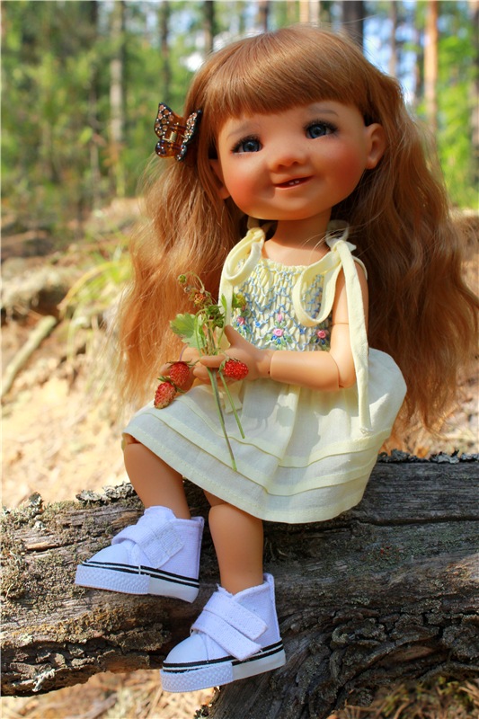 Малиновый Июнь, продолжение. BJD Gigi от Meadow Dolls