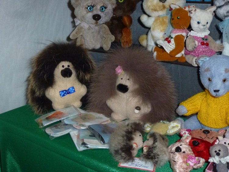 X Юбилейная выставка - Искусство Куклы (Гостиный Двор - 2019) - ЁЖИКИ и СОВУШКИ