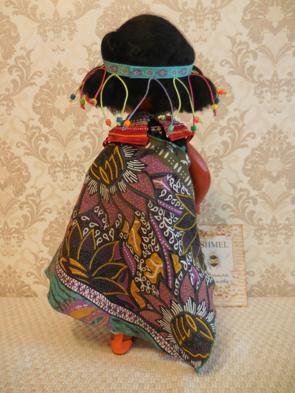 Танцующая кукла. Реставрация и создание авторского образа