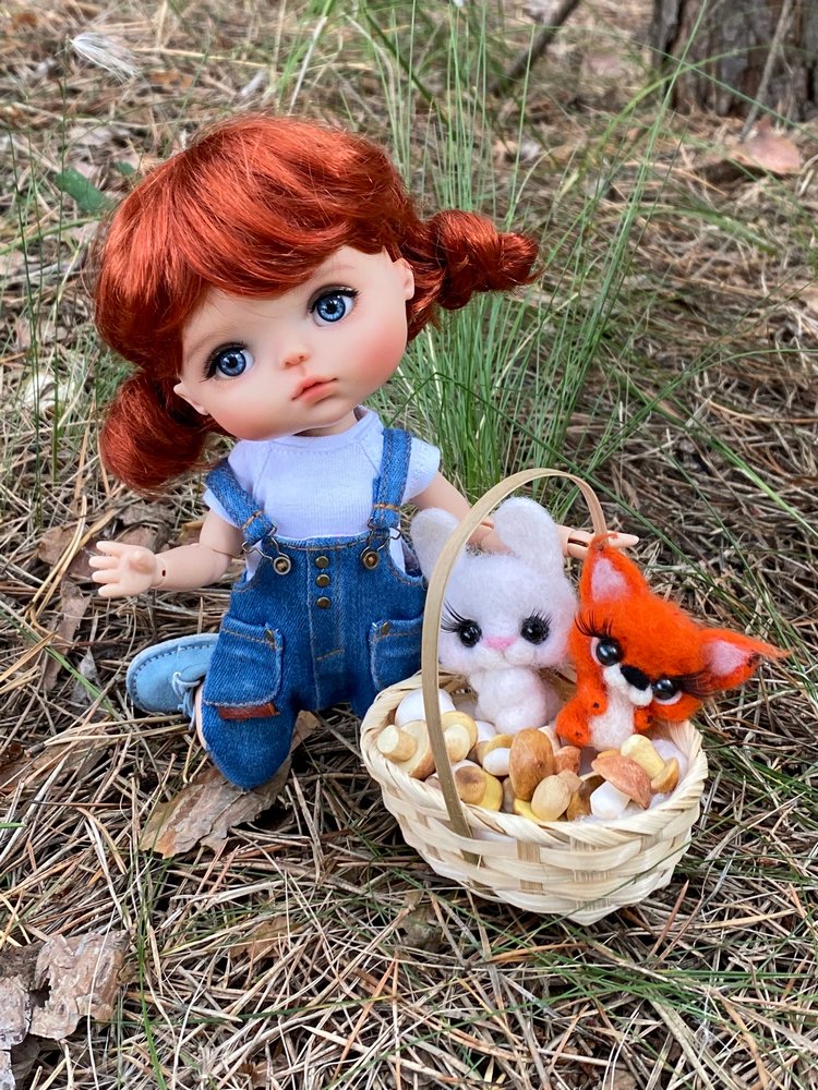 Как Варя ходила за грибами. Fabbi Chibbi Meadow dolls | Бэйбики Как Варя ходила за грибами. Fabbi Chibbi Meadow dolls